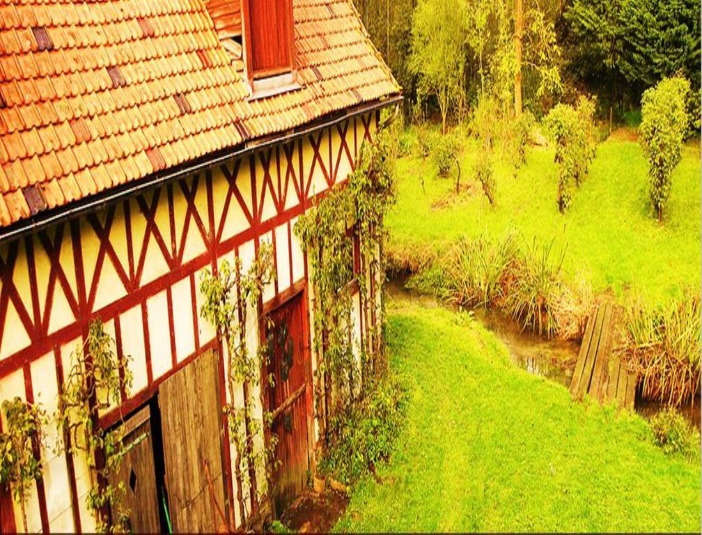 Le Moulin Fleuri Du Petit Appeville Exteriör bild